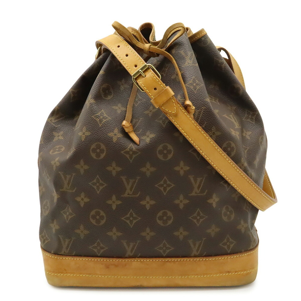 LOUIS VUITTON Authentic Brown Monogram Noe Shoulder Bag
